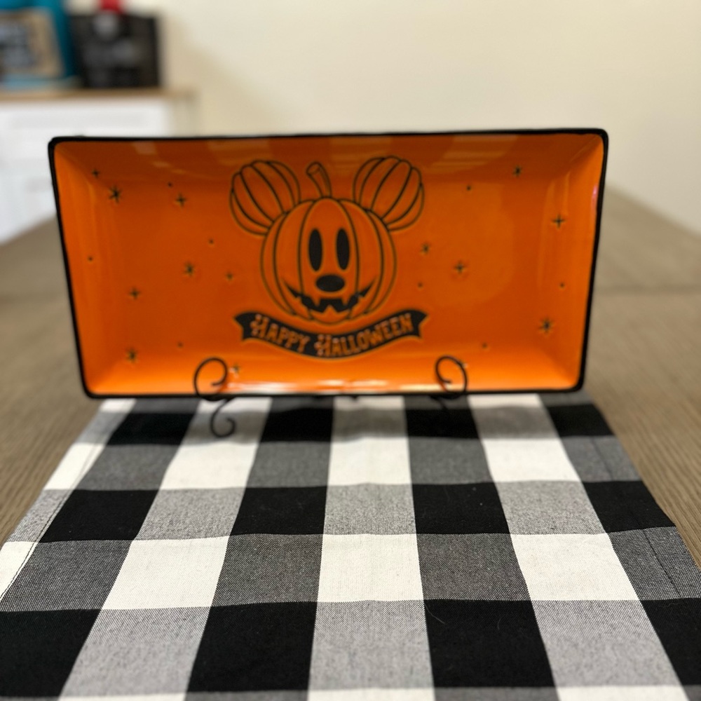 Mickey Pumpkin Platter